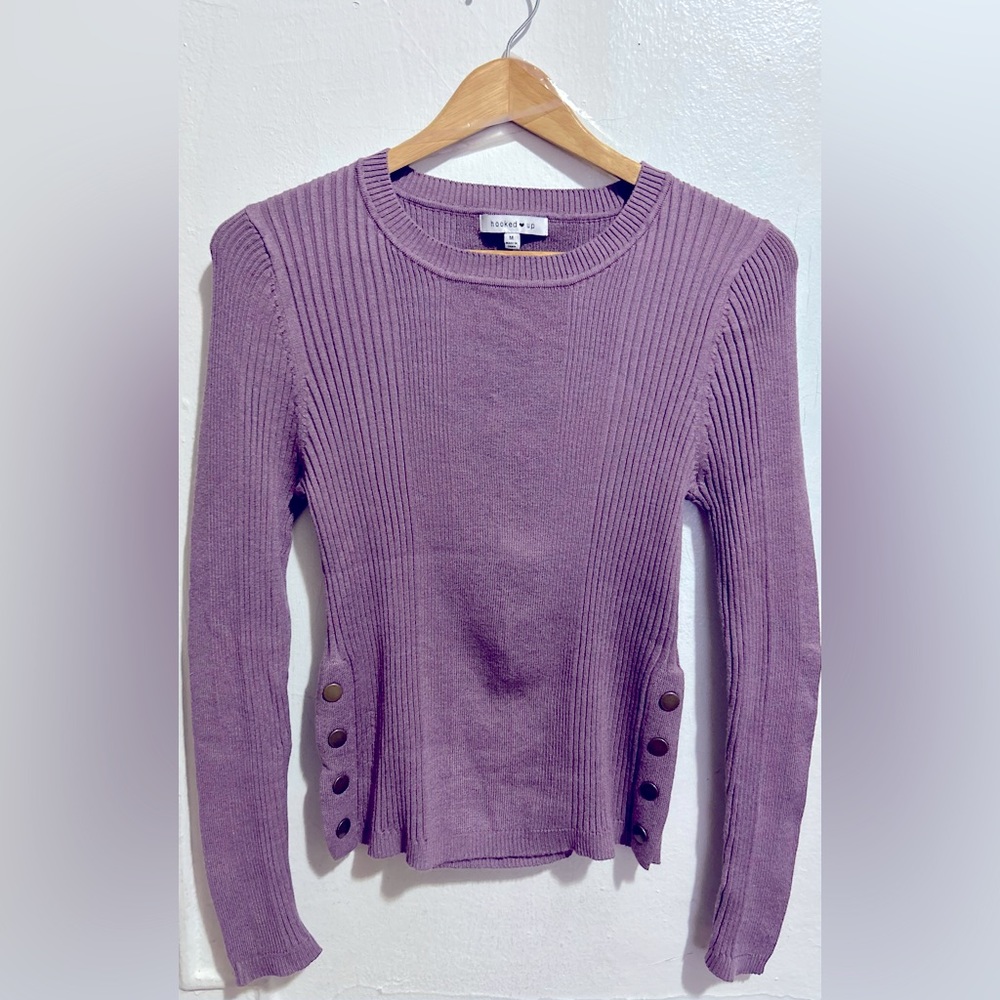 Purple long-sleeve